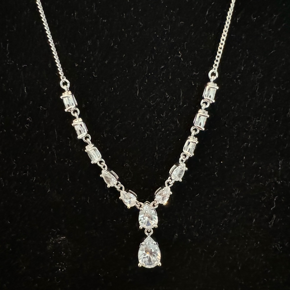 NEW CZ necklace by Eliot Danori.